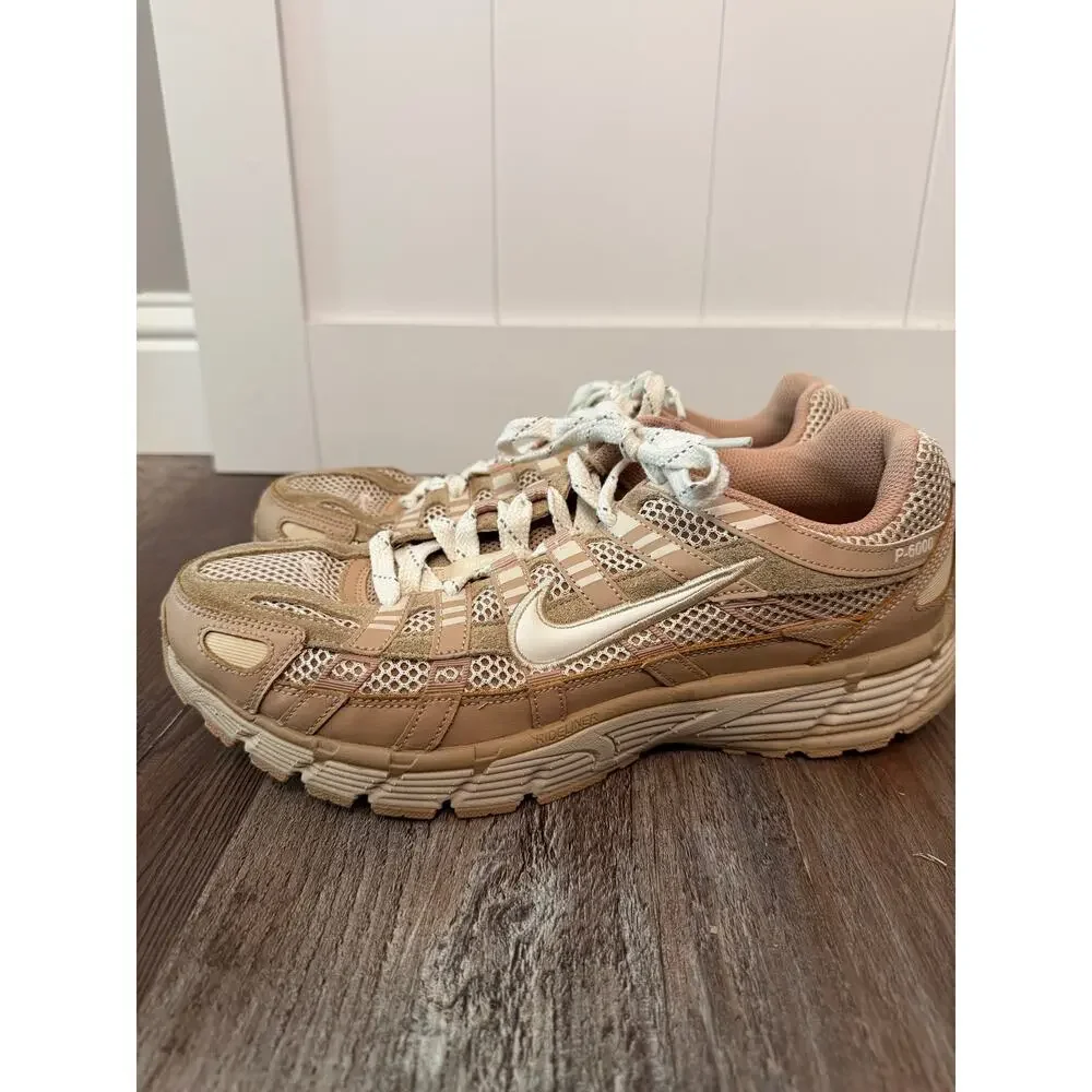Nike P-6000 Premium LOW HEMP/SANDDRIFT PHANTOM FZ4137 200 EUC Size 11.5M or 13W